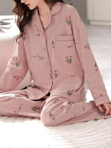 Image of LITZO Womens Korean Night Dress || Pyjama Set ||Korean Nightsuit || Women Nightwear ||Round Neck Half Sleeve Nightsuit || Loungewear || Everyday Nightdress (L-234-237)