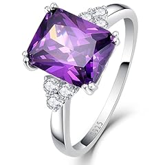 D-Simulated Amethyst-925 Sterling Silver