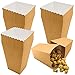VEGCOO 20 Pack Popcorn Boîtes, Boite Pop Corn Bonbons Conteneur, Boîtes à Maïs Soufflé en Papier Kraft pour Les Collations de Fête, Les Bonbons, Le Pop-Corn et Les Cadeaux (B)
