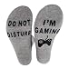 FGFD&OU Calze per Donna e Uomo Inverno Migliori Calzini di Natale del Regalo Calzini, Do Not Disturb calza, I'm Gaming ' Calze (Grigio, 39-46)