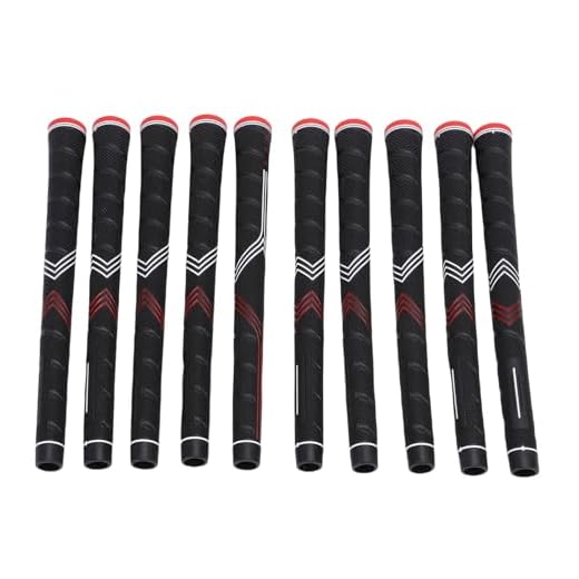Picysa 10Pcs Club Grips Non Slip Rubber for Men Women Awesome Control in Golf and Sports (Medium)