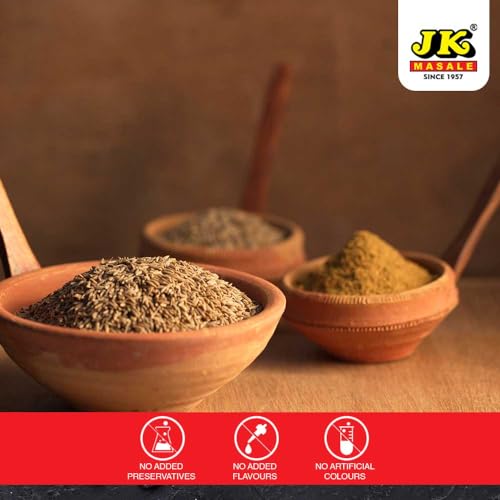 JK Jeera (Cumin) Whole, 250g | Whole Cumin Seeds Spices | Quality Indian Spice | 100% Natural & Impurities-Free | Fresh (Pack of 1)