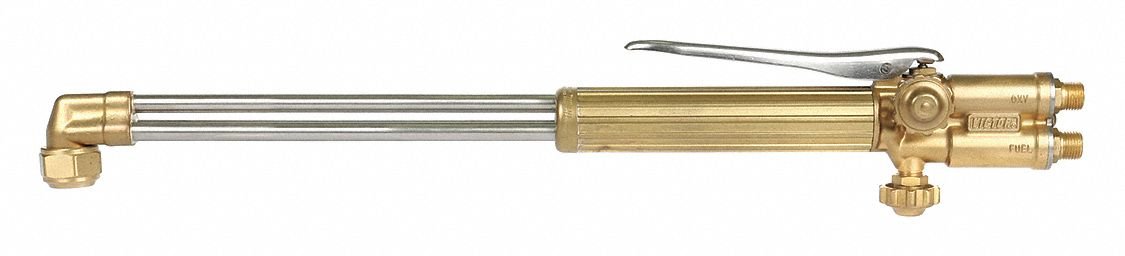 Straight Cutting Torch, 17 L, 90deg. Head