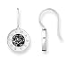 Produktbild THOMAS SABO Damen Ohrringe Classic Pavé Schwarz 925er Sterlingsilber, Geschwärzt H1862-643-11