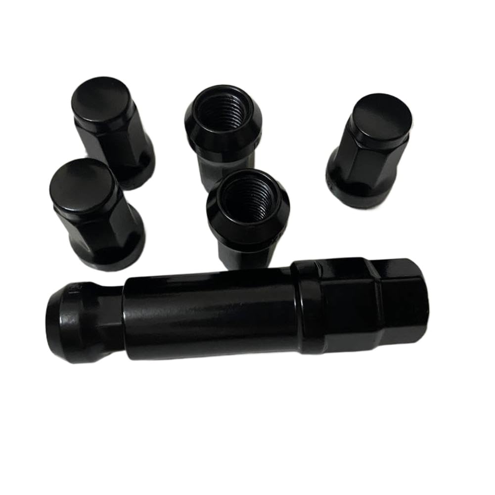 20Pcs 32mm Wheel Nut M12x1.25 M12x1.5 Closed End Acorn Tuner Lug Nuts 1.38 Inch Tall Conical Seat 60 Degree Compatible with Aftermarket Wheels