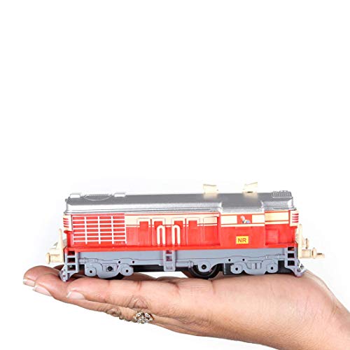 Image of Sheel Battery Operated Indian Passenger Toy Train Set for Kids