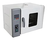 BREVELTION 220V Digital Forced Air Convection Drying Oven Industrial Lab Heat Drying Temperature Control Three-Speed Control Fan (13.4X13.8X13.8inch Chamber)