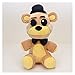 JSJJATQ Peluche 45 cm Cinco Noches en Freddy Freddy Fazbear Mangle Foxy Bonnie Chica Tamaño Grande FNAF Suave Peluche de Peluche (Color : 45cm Golden Freddy)