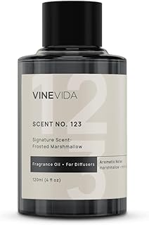 VINEVIDA [4 Oz] Inspired by: Frosted Marshmallow; Diffuser Oil Refill | Premium Scent Diffuser Oil for Home | Non-Toxic Fragrance