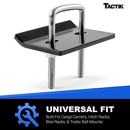 Tactik Hitch Tightener Anti Rattle Stabilizer - Anti Rattle Hitch Tightener - Hitch Stabilizer For 1.25" To 2" Hitches - Prevents Rattle On Hitch Mount Trailers, Cargo Carriers, Bike Racks And More #TOP2