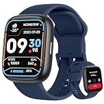 LODIMEKE Smart Watch, Alexa Built-in, Answer/Make Calls 44mm Smartwatch Women Men, 1.83" Sports Watch IP68 Waterproof, Heart Rate SpO2 Sleep Stress Monitor, Step Counter Watch for Android & iOS Phone