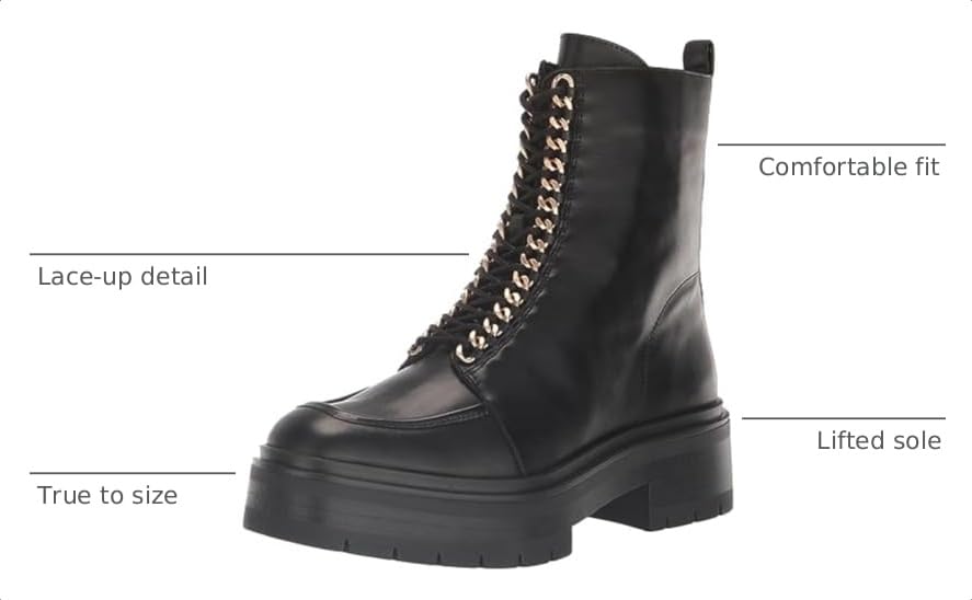 Image of Sam Edelman Women's Lovrin Platform Combat Boot