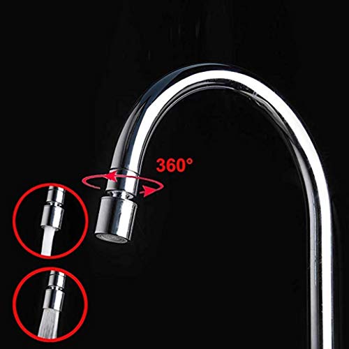 Cuivre robinet de cuisine aérateur haut de gamme avec rotation 360 Argento - 3