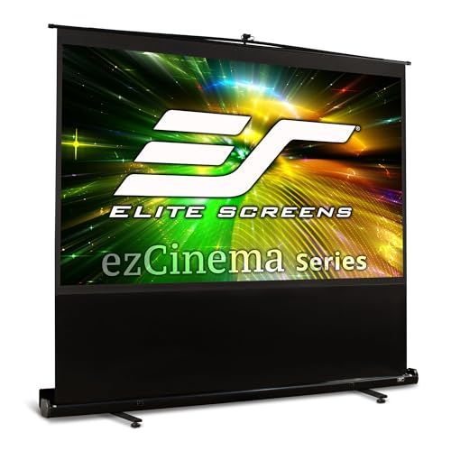 自立型 エリートスクリーン EZシネマ 80インチ（16:9） F80NWH Amazon | エリートスクリーン プロジェクタースクリーン EZシネマ 80