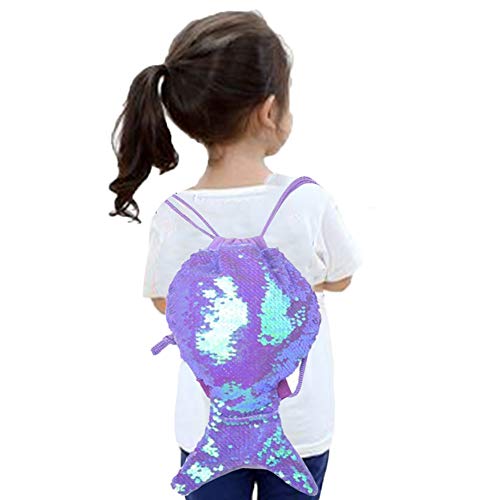 Mochila Mágica Llentejuelas Cola Sirena35 * 20cm