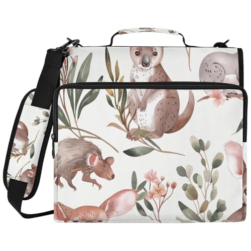Koala Flowers�W�b�p�[�o�C���_�[�o�b�O 3�����O�o�C���_�[�A�m�[�g�p�\�R���R���p�[�g�����g�A�}���`�|�P�b�g�I�[�K�i�C�U�[�t�� �w�Z��I�t�B�X�p