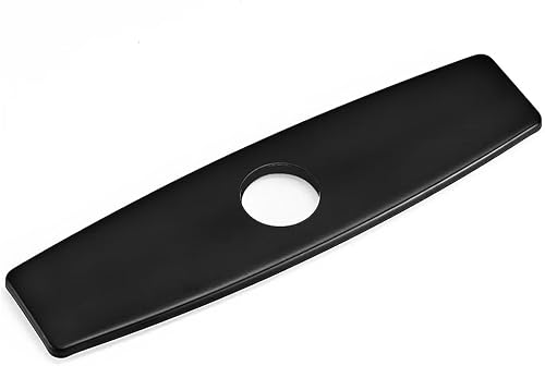 DYVIAHOME Placa cuadrada de acero inoxidable para fregadero de cocina de 10 pulgadas, cubierta cuadrada de acero inoxidable para grifo de fregadero