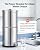 VEVOR Gravity-fed Water Filter System, 3G 304 Stainless-Steel Countertop Water Filtration System, Reduces Lead and up to 99% of Chlorine, with 2 Ceramic Carbon Filters, and Spigot, for Home Camping RV