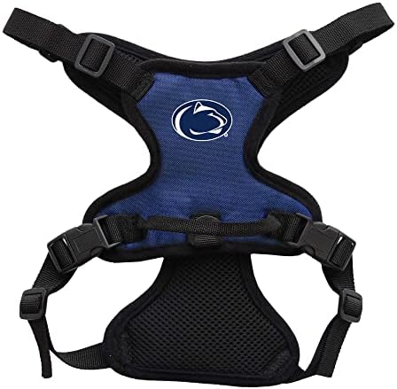 Littlearth Unisex-Adult NCAA Penn State Nittany Lions Front Clip Pet Harness, Team Color, Large