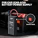 Pure Sine Wave Inverter Compatible with Mkita 18V Battery, 2 in 1 500W 4 Ports Power Inverter Battery Charger Generator DC 20V to AC* 2 Outlets, 120V Car Charger Plug, USB&Type-C (Tool Only)