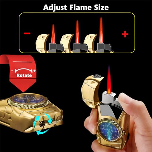 Encendedor Deportivo con Forma de Coche, Antorcha Viento Plata miniatura 5