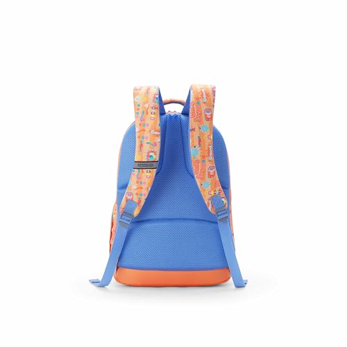 Image of American Tourister Sway | 32 Ltrs | 3 Compartments | Bottle Pocket | Ergonomic Padded Back Panel & Shoulder Straps | School Backpack for Boys & Girls | 1 Year International Warranty | Sweet Peach