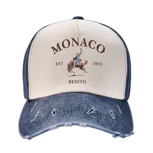 Dimensioni regolabili: il cappello da baseball è adatto per le occasioni quotidiane e viene fornito con una fibbia in metallo regolabile che può essere facilmente regolata per adattarsi a diverse dimensioni. Le tracolla regolabili possono essere nascoste, rendendo l'aspetto bello.