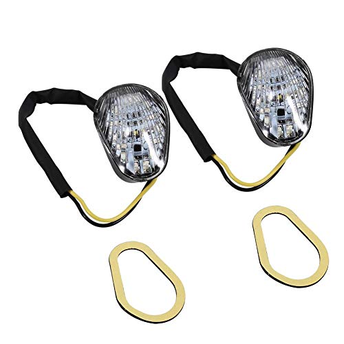 Lampe indicateur lumière clignotant LED montage encastré pour balade moto YZF R6