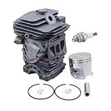 Performances supérieures : ce kit de cylindre et de piston de tronçonneuse utilise la technologie CNC pour la coupe, qui peut correspondre avec précision à votre moteur et garantir une puissance moteur suffisante.