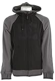  DC Shoes Harper 12 Mens Full Zip Cut Sew Fleece – Sudadera con Capucha – Hombre – Negro – L
