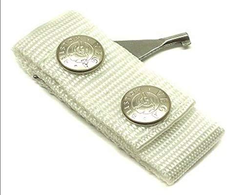 Distanziale in Nastro Bianco con chiave per manette