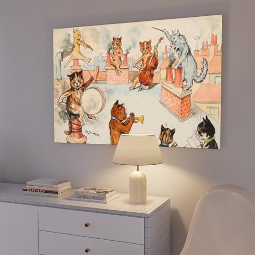 Impression de chat Louis Wain, le cadeau idéal pour amateurs d'art et félins - 7