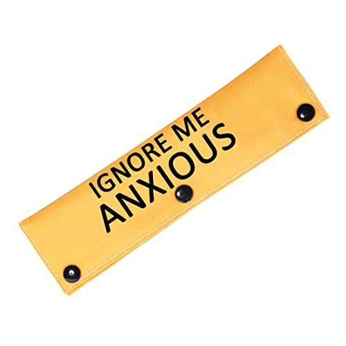 Anxious Dog Leash Sleeve Ignore Me D-og Leash Sleeve Reactive Dog L-eash Wrap Anxious Wrap Gift (IGNORE ME ANXIOUS-S)