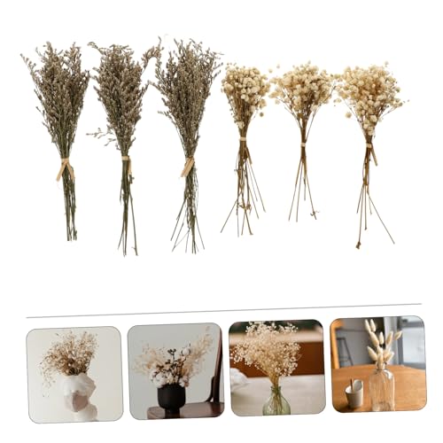 6 ramos de flores secas para decoración del hogar miniatura 4