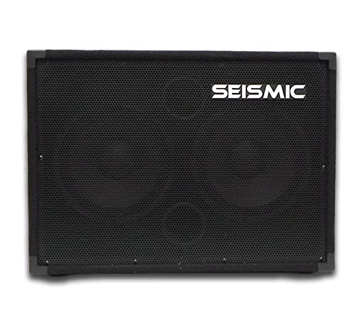 Seismic Audio - 210 Bass Guitar Speaker Cabinet Pa Dj 400 Watts 2X10 Pro Audio #TOP1