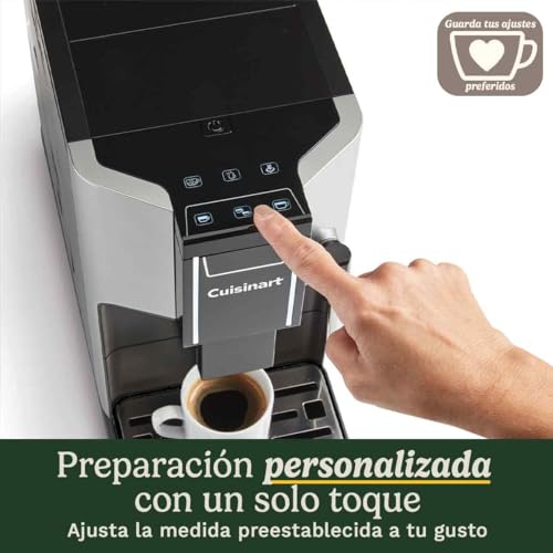Cafetera Automática CUISINART de Grano a Taza con Base Ajustable 7