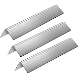 GasSaf 15.3inch Flavorizer Bar Replacement for Weber 7635, Spirit 200 Series, Spirit E-210, S-210, E-220, S-220(2013-2016), 3-Pack 304 Stainless Steel Durable Flavor Bar(15.3