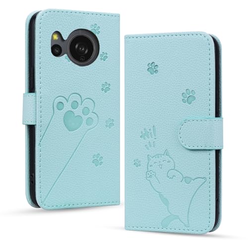 AQUOS sense8 �P�[�X �蒠�^ �yMldjomid�zSH-54D docomo/ SHG11 au �J�o�[ Sense8 �P�[�X �K���Ȏq�L �����}�O�l�b�g �J�[�h���� �y�� PU���U�[ �S�ʕی� �X�^���h�@�\ �J�[�h���[ �G���K���g�ȃV���v����