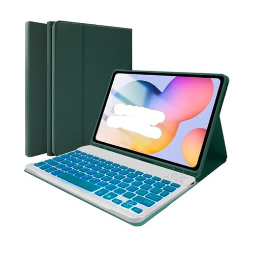 Funda con teclado YSJX para estudiar y trabajar con Samsung Galaxy Tab S10 FE