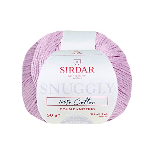 Sirdar Snuggly 100% Cotone, 50 g, (769) Rosa polverosa, 106 unità