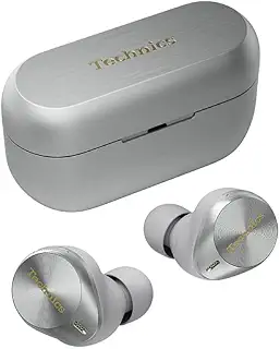 テクニクス ワイヤレスイヤホン EAH-AZ80-S シルバー bluetooth ノイズキャンセリング 3台マルチポイント IPX4 LDAC対応 ハイレゾ音質再生 急速充電対応 アプリ対応