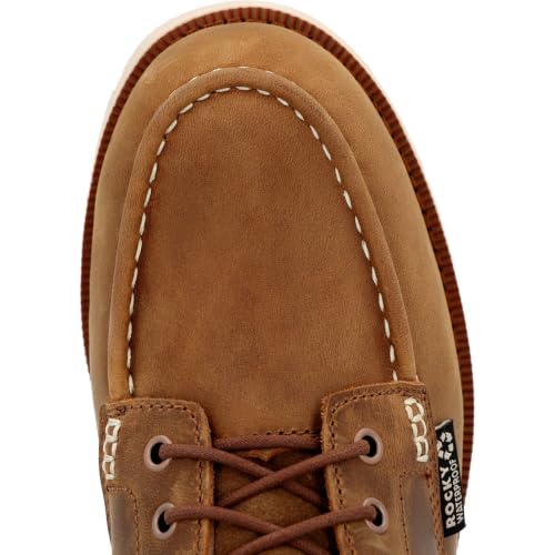 Image of ROCKY MonoCrepe Wedge 6 inch Composite Toe Work Boot, Crazy Horse, Size 14(M)