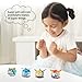 Super Wings Glow & Face-Changing Transformer Toys - Jerome Golden Boy Shine Tino Pet, Stacking Toys for Toddlers & Kids 3-7 Years