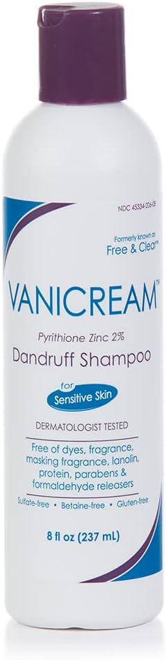 Medicated Dandruff Shampoo | Maximum OTC Strength, Pyrithione Zinc 2% | Unscented, 8 Fl Oz (Pack of 12)