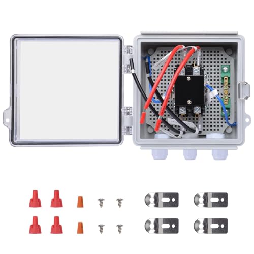 Pump Start Relay 40A 24V AC for Sprinkler Irrigation Pump Relay 2-5HP