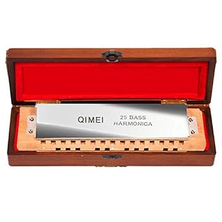 JINSUO GWTRY 25 Trous Basse Harmonica ARMONICA Une Bocca WoodenCore Instrument de Musique Bouche Ogan Chine célèbre… - Les Beatles, Paul McCartney, John Lennon, RIngo Starr, George Harrison