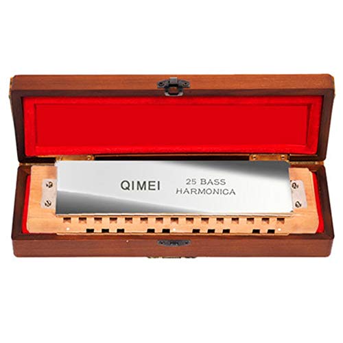 JINSUO GWTRY 25 Trous Basse Harmonica ARMONICA Une Bocca WoodenCore Instrument de Musique Bouche Ogan Chine célèbre… - Les Beatles, Paul McCartney, John Lennon, RIngo Starr, George Harrison JINSUO GWTRY 25 Trous Basse Harmonica ARMONICA Une Bocca WoodenCore Instrument de Musique Bouche Ogan Chine célèbre…