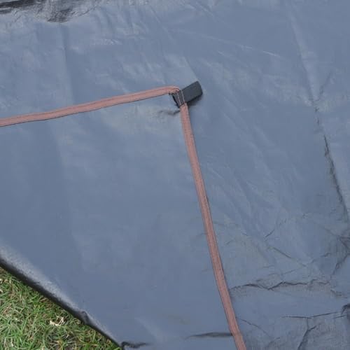 Lona de polietileno impermeable 2x3m resistente para suelo de camping 8