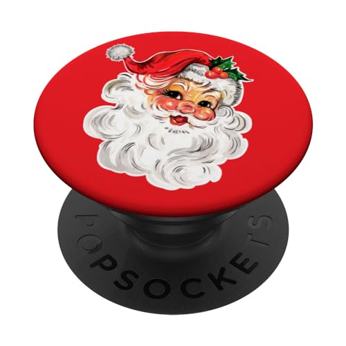 Santa Claus Red Christmas PopSockets Adhesive PopGrip