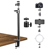 Weit Verbreitet - Dieses handy stativ ist weit verbreitet, Sie können es als smartphone stativ, kamera stativ, selfie stick stativ , LED tripod, mikrofon tischstativ, beamer stativ usw. verwenden.